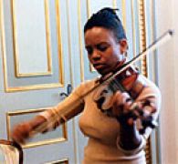 Regina Carter plays the Guarneri violin