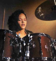 Terri Lyne Carrington plays drums