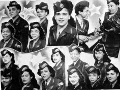 International Sweethearts of Rhythm in USO uniforms