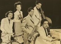 Vi Burnside Quintet with drummer Pauline Braddy, trumpeter Flo Dreyer and unidentified bass and piano players