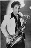Tenor Sax player Vi Burnside